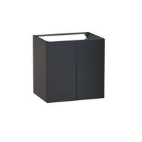 Sous vasque 2 portes Formeo noir mat P H60xL60xP45.5 Main Image