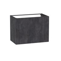Sous vasque 2 portes Formeo ardoise anthracite P H60xL80xP45.5 Main Image