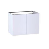 Sous vasque 2 portes Formeo blanc mat P H60xL80xP45.5 Main Image