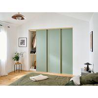 Porte de placard coulissante décor uni UNION | Lapeyre