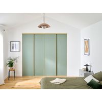 Porte de placard coulissante décor velours UNION | Lapeyre