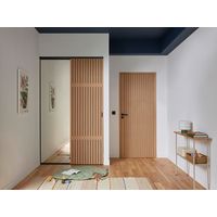 Porte de placard coulissante décor claustra UNION | Lapeyre