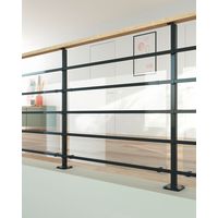Balustrade EVA avec tubes en acier -Lapeyre