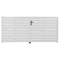 Portail battant PVC LUZ avec accessoires 140 x l.250 Main Image