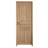 Bloc-porte Chêne MIRAMONT à vernir