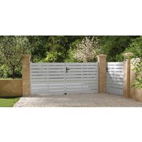 Portail battant PVC Luz - Extérieur