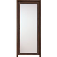 Bloc-porte ROXIE *** Grand vitrage dépoli- Noyer - Huisserie 90 - H.204 x l.93 D Main Image