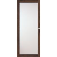 Porte coulissante ROXIE grand vitrage - avec serrure-Lapeyre