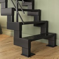 Escalier LEEDS droit gain de place-Lapeyre