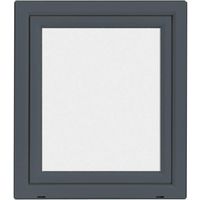 Châssis OB SDB PRIA PVC gris ext/bla.int.tirant D H62 x l47 p/tableau H60 x l40 Main Image