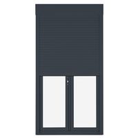 PF2 vtx à Clé PRIA PVC gris ext/bla.int.H218 x l147 p/tab H215xl140 +VRI s/soub. Main Image