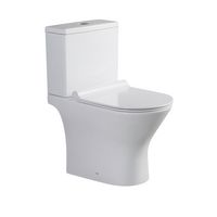 SL wc à poser WILL blanc sans bride sortie horizontale + abattant frein de chute Main Image