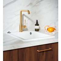 Plan de travail stratifié MARBRE P.65 x Ep.38 mm  -Lapeyre