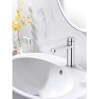 Mitigeur lavabo LISON chrome-Lapeyre