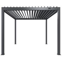 Pergola bioclimatique autoportante aluminium/acier Atlas | Lapeyre