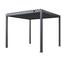 Pergola bioclimatique autoportante aluminium/acier Atlas | Lapeyre