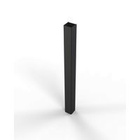 Profilé élargisseur C&C pour porte pivotante 2P/Retour (DTR) noir Main Image