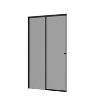 Pte douche C&C coulissante 2P H200 x l 120 V.fumé noir bouton Main Image