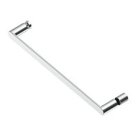 Porte de douche pivotante 2 battants C&C | Lapeyre