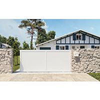 Portail coulissant PVC Glenac - Extérieur