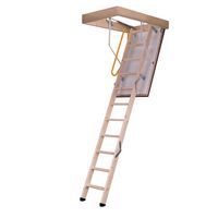 Echelle escamotable pliante bois