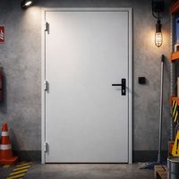 Porte de service Sécuricave rénovation Métallique renforcée - Portes