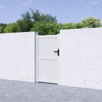 Portillon PVC Guernesey - Extérieur