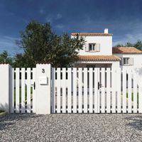 Portillon PVC Bora - Extérieur