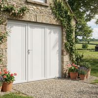 Porte de garage Minnesota pliante sur mesure-Lapeyre