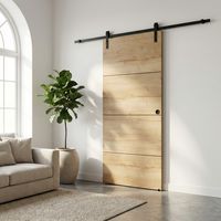 Porte coulissante ROXIE inserts noir | Lapeyre