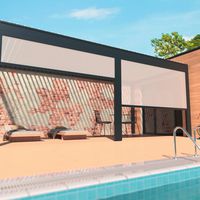 Pergola aluminium Athénaïs sur mesure | Lapeyre