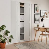 Placard pliant prépeint plane - Rangements