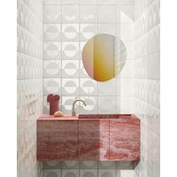 Carrelage mural COLINE zen blanc 20X20-Lapeyre