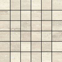 Mosaïque DARIO pure beige mat 29.5X29.5 ép. 8.5 mm aspect travertin Main Image
