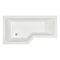 Baignoire bain/douche AUDACE2 acrylique blanc 170X90/70 gauche 2025 Main Image