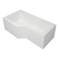 Baignoire droite acrylique AUDACE 2 version gauche | Lapeyre