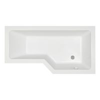 Baignoire bain/douche AUDACE2 acrylique blanc 170X90/70 droite 2025 Main Image