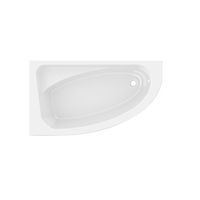 Baignoire BETTINA acrylique blanc asymétrique 160x90 version gauche Main Image