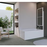 Pare baignoire OLA blanc 2 Volets-Lapeyre