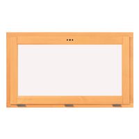 Abattant ODE PIN 2 lasuré - Dim. 63.5 x l.127.2 pour Tableau H.60 x l.120 cm Main Image