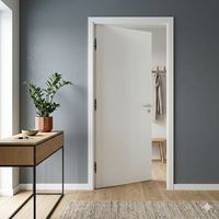 Bloc-porte huisserie 90 blanc laqué ROMY***| Lapeyre