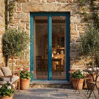 Porte fenêtre PVC couleur laquée Héméra sur-mesure | Lapeyre