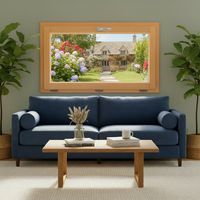 Fenêtre abattant ODE PIN 2-Lapeyre