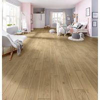 Sol stratifié ACTUAL 25 chêne bois grise-Lapeyre