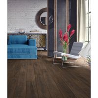 Sol stratifié BINYL PRO 2 chêne ébène-Lapeyre