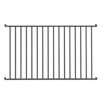 Barrière de piscine 2m JADE aluminium gris RAL 7016S Main Image