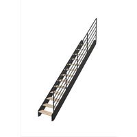 Escalier Estelle Droit chêneLCA Fera H.286 R.292 Droite Main Image