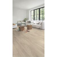 Sol stratifié LOC FLOOR chêne authentique cendré mat - Lapeyre