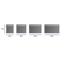 Miroir de salle de bains lumineux 60 cm KAPSUL - Lapeyre