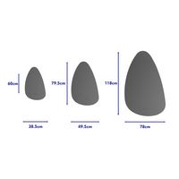 Miroir lumineux 120 cm GALILE - Lapeyre
